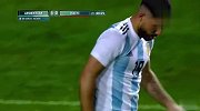 梅西状态神勇戴帽后送助攻 阿圭罗闯入禁区抽射破门
