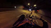 爽！第一视角摩托车城市公路狂飙！