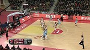 CBA-1415赛季-常规赛-第22轮-阿巴斯后场长传 段江鹏反击上篮球进（山西vs新疆）-花絮