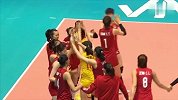 感受女排胜利的喜悦！中国女排3-0战胜荷兰 比赛庆祝现场
