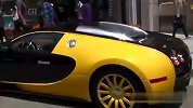 罕见配色！黑黄版布加迪威航亮相