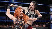 WWE-18年-SD第971期：女子单打赛 贝基林奇VS莱尔特-单场