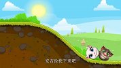 红球大作战游戏 安吉拉被黑色方块人抓走了