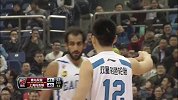 CBA-1415赛季-常规赛-第30轮-哈达迪篮下转身暴扣得分（青岛vs上海）-花絮