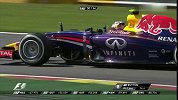 F1-14赛季-比利时站正赛：里卡多三度夺冠 小汉退赛梅奔内讧升级-全场
