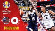 男篮世界杯美国VS日本宣传片：美国队众将在线教育八村塁