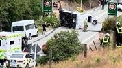 新西兰一中国旅行团遭遇车祸 事故致2人重伤