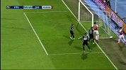 欧冠-1516赛季-小组赛-第1回合-第17分钟射门 吉鲁头球中柱 补射又中守门员-花絮