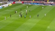2018/2019德甲联赛第24轮上半场集锦：法兰克福1-1霍芬海姆