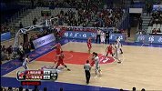CBA-1314赛季-常规赛-第7轮-张兆旭篮下接到队友传球旱地拔葱的双手灌框-花絮