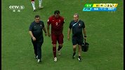 世界杯-14年-小组赛-G组-第1轮-葡萄牙阿尔梅达肌肉拉伤被动换人-花絮