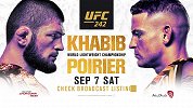 27胜0负的小鹰VS千锤百炼的钻石 UFC242狭路相逢