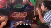 原来“口水”蚕豆用嘴啃的？真正的口水啊