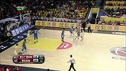 CBA-1415赛季-常规赛-第26轮-霍尔曼篮下打板得分（广厦vs青岛）-花絮