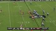 NFL-2014年休赛期-2013赛季百大好球-第61名：第1周老鹰VS红皮，麦考伊34码冲球达阵