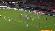 第30分钟雷恩球员尼亚尼翁进球 雷恩1-0拉齐奥