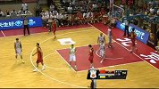 男篮友谊赛-13年-中乌男篮对抗赛G2：易建联45度3分线起步 不惧防守急停跳投空心入网2+1打成-花絮