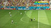 世界杯-14年-淘汰赛-1/8决赛-法国队员吉鲁大禁区外射门-花絮