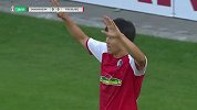 第19分钟弗赖堡球员权昶勋进球 曼海姆0-1弗赖堡