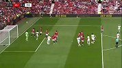开场落后！曼联角球防守后点全空 索姆轻松推射破门