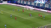第84分钟泽尼特球员奥兹多耶夫进球 泽尼特2-0里昂