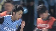 亚冠-14赛季-淘汰赛-1/8决赛-第1回合：川崎边路中路小林悠头球破门-花絮
