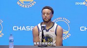 【中文字幕】媒体日库里专访完整版：每年都要保持热爱篮球的心态