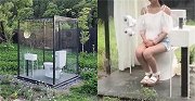 日本推出全透明厕所，一个造价高达60万，并称专为女性设计！