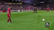 欧联-1516赛季-小组赛-第3轮-第19分钟射门 利物浦任意球偏出-花絮