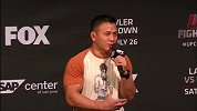 UFC-14年-UFC格斗之夜澳门站倒计时：康李和比斯平出席发布会答记者问-专题