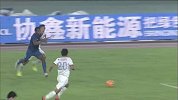 中国足协杯-14赛季-淘汰赛-半决赛-第2回合：第38分钟射门 舜天埃利亚斯1过2远射擦柱而出-花絮