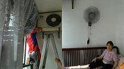8旬奶奶装空调后越吹越热 邻居一看惊呆：外机装在客厅