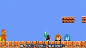 爆笑! 超级马里奥的乌龟也吃了无敌星星
