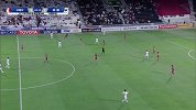 亚洲区世预赛-17年-12强赛-第8轮-第90分钟射门 海多斯左晃右突迷踪步施射权纯泰下身扑出-花絮