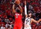 哈登26+6+6保罗15分 火箭胜爵士4-1晋级下一轮