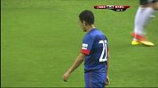 中超-13赛季-联赛-第27轮-申花徐亮重回球场中后场拿球直接一脚吊门-花絮