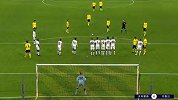 第45分钟多特蒙德球员桑乔进球 多特蒙德2-0布鲁日