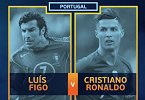 C罗VS菲戈！葡萄牙两代巨星欧洲杯高光瞬间