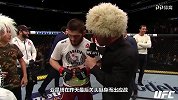 UFC-18年-哈比布笼内采访：我不在乎康纳 我要和GSP在麦迪逊打一场！-花絮