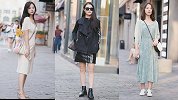 实拍武汉街拍美女，三位小姐姐你觉得哪位最有气质？