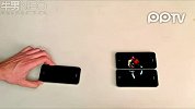 创意！男子三部iphone玩人物穿越