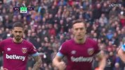 2018/2019英超联赛第31轮上半场集锦：西汉姆联1-2哈德斯菲尔德