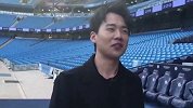 郭麒麟造访伊蒂哈德球场：打埃弗顿让小孩首发就行