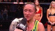 UFC-14年-终极斗士第20季决赛赛后：卡拉获胜后擂台采访-专题
