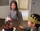 两个小可爱！武磊儿女用西班牙语唱生日歌庆生