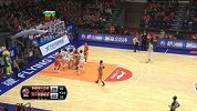 CBA-1617赛季-常规赛-第17轮-雷蒙中路突破左侧欧洲步上篮得分-花絮