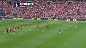 英足总杯-1314赛季-淘汰赛-决赛-阿森纳获得前场任意球机会-花絮