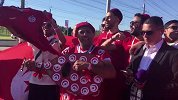 最炫民族风！突尼斯球迷奏响民族乐器高歌助威