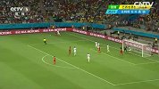 世界杯-14年-淘汰赛-1/8决赛-比利时队反越位成功后射门被美国队后卫在门线上解围-花絮
