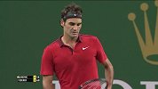 ATP-14年-上海大师赛半决赛 费德勒第五局率先破发-花絮